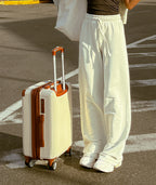 Calça Wide Leg (Areia Luxury)