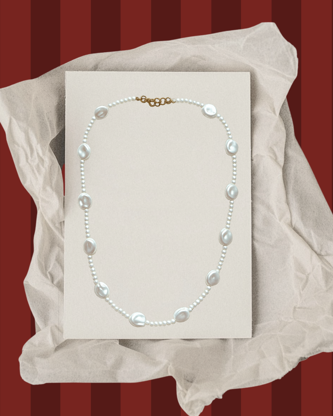 Colar de Pérolas Requinte