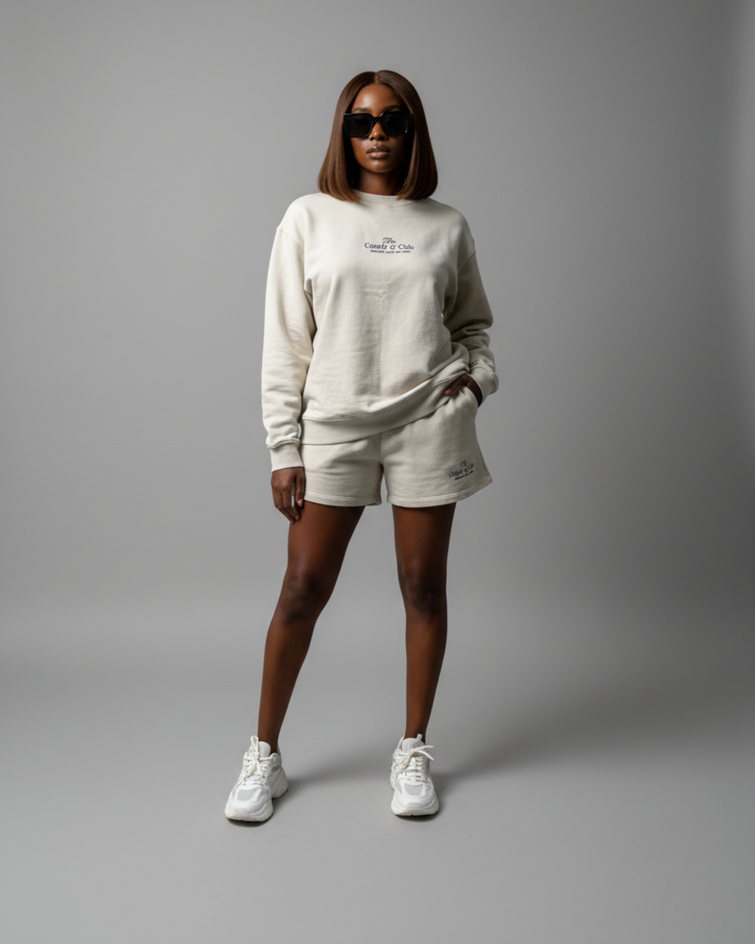 Casaco Moletom Comfy Classic (Areia Luxury)