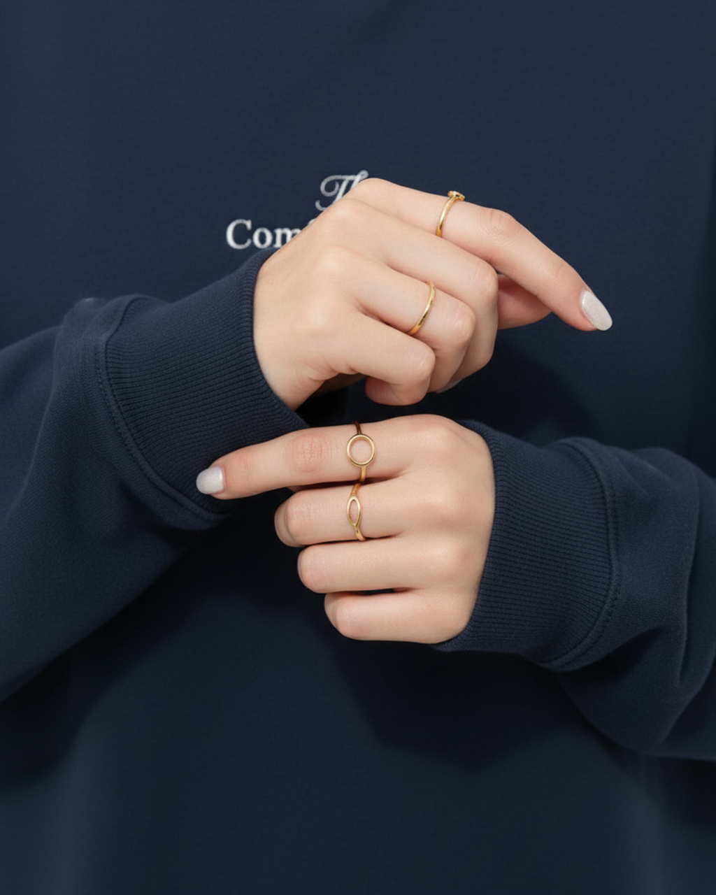 Casaco Moletom Comfy Classic (Azul Naval)